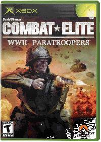 Combat Elite WWII Paratroopers Xbox US box art